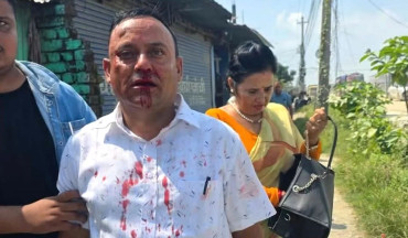 कांग्रेस मोरङ–६ अधिवेशनमा झडप, कार्यवाहक सभापतिसहित नेता घाइते